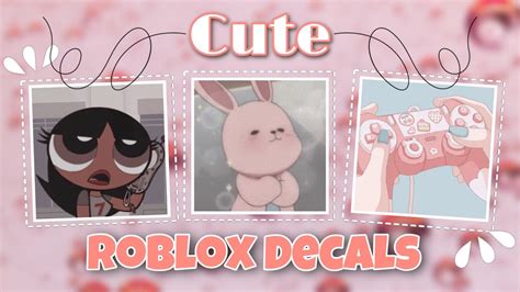 cute roblox decals